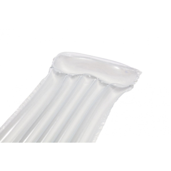 Materac Kolorowy Plażowy Przezroczysty 183 x 76cm BESTWAY Srebrny